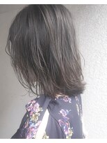 ヘアーアンドアトリエ マール(Hair&Atelier Marl) 【Marlお客様スタイル】グレージュカラーの抜け感セミディ♪