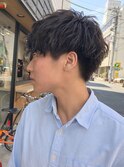 【田中智大】無造作ショート×ニュアンスパーマ