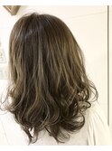 ミントアッシュ☆レイヤーミディ