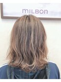 ゆるふわハイライトミディ