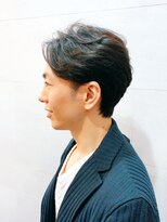 グレイスフル バーバープラチナム 六本木店(Graceful Barber platinum)&nbsp;２ブロックセンターパートビジネススタイル＜理容室＞