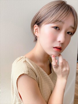 ケーツー あべのキューズモ－ル店(K-two) [K-two]センターパート 小顔 似合わせカットボブ[天王寺/阿倍野]