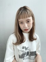 【GARDEN武田美奈】透明感ミルクティーカラー