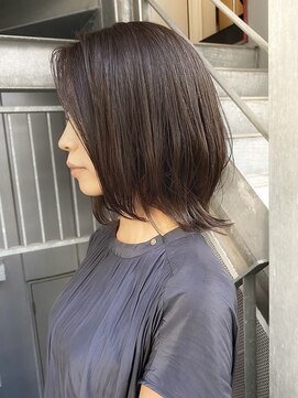 コレット ギンザ(Collet Ginza) くびれボブ × ブラウングレージュ Hair Design Collet Ginza