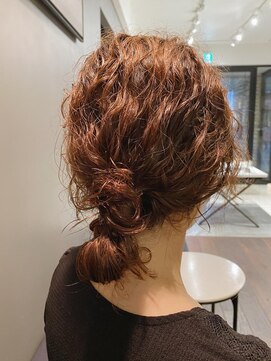 ネロ ヘアサロン 渋谷(NERO HAIR SALON) 【田中結】パーマアレンジ　簡単