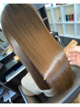 アールサロンプラスキャスパ 自由が丘(Rrsalon+CASPA) 【美髪】質感矯正HASヒト幹細胞水素トリートメント 艶カラー