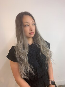 ライズ バイ レボ 柏店(RISE by REVO) ボブ/カーキグレージュ/大人かわいい/フェザーバング