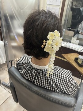 モードケイズ 阿倍野店(MODE K’s) ゆるふわまとめ髪