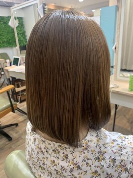 ヘアーザラブズラフズ オーガニカ 北九州(HAIR THE LOVES LAUGHS ORGANICA) LL式ストレート＊