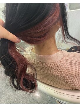 タブー(TABOO) 【インナーカラー】淡いサクラカラー