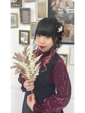 ヘアメイクスタジオ ジュエル(hair make studio JEWEL) 華やかアップアレンジスタイル♪