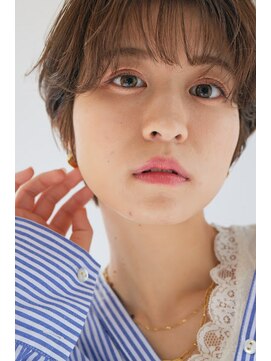 ポルト 都立大学店(Porte) 大人っぽショート×ヘルシーシナモン