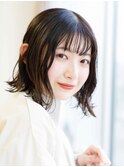 透明感抜群◎シースルーボブ◎