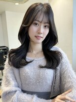 フォンズ(FONS)&nbsp;小顔くびれヘア/似合わせカットイメチェン黒髪グレージュ