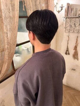 アンテナ(ANTENA) メンズ☆韓国風コンマヘア☆★20代お客様施術後★☆