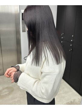 ハウ 心斎橋(how) ロング/顔周りレイヤー/レイヤーカット/艶カラー/トリートメント