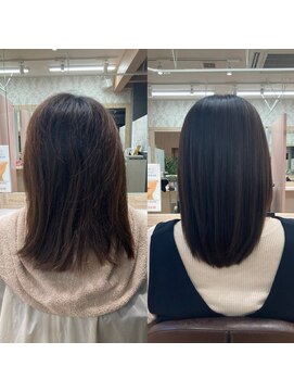 リンダ 室見店(LINDA) 【髪質改善縮毛矯正】美革ストレート