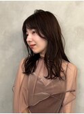 【若松 詩季】前髪ありストレート/髪質改善トリートメント