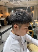 メンズカットツイストスパイラルパーマ20代30代40代50代