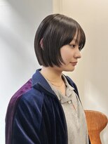 ニール 名古屋 伏見 丸の内(NEELU)&nbsp;【Neelu_misa】前上がりボブ くすみグレージュ