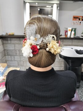 櫛の屋浜口店 成人式　ヘアセット