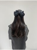 【湯田】簡単アレンジ！ハーフアップ