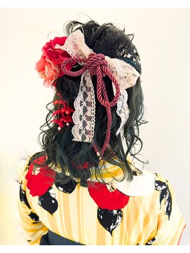 モック(moc) 和装ヘアスタイル