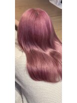 シェーン 仙台駅広瀬通店(schon)&nbsp;ブリーチ2回～できるピンク