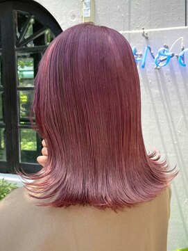 デート 原宿(DATE) ホワイトブロンド/ダブルカラー/ケアブリーチ/髪質改善/原宿