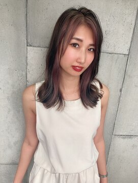 ルモア(RUMOR) Rumor×フェイスフレーミングピンク