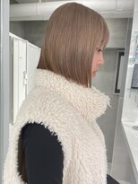 スウィープ(sweep)&nbsp;ミルクティーベージュ/ケアブリーチ/ハイトーンボブ