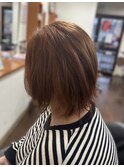 モーブベージュ★軽めボブ