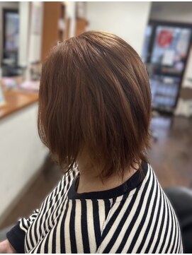 オラシオン モーブベージュ★軽めボブ