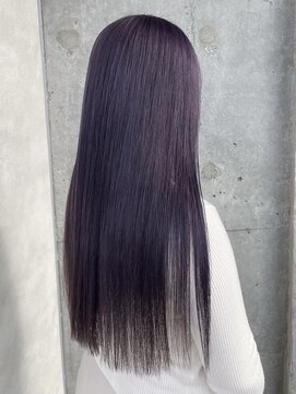 アコ(Aco) 色落ちも綺麗なラベンダーカラー