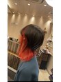 ヘアーアンドメイク ブロッサム 志木南口店(HAIR&MAKE Blossom) インナーカラー　色、幅や見せ方など気軽にご相談ください