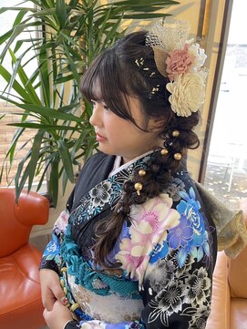 コレットヘア(Colette hair) 【miyu】編み下ろしヘア