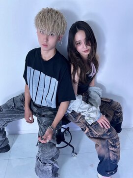 メンズサロン キング 心斎橋店(Men’s salon K!ng) メンズカット/ブリーチ/ニュアンスパーマ/メンズハイライト/眉毛