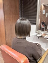 ヘアメイク アンフィ(amphi)&nbsp;外はねミニボブ..~*＊.