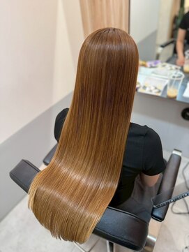 プレバイイオエ 三宮店(pre. by ioe) 髪質改善/ココアベージュ/小顔カット/縮毛矯正/レイヤーカット