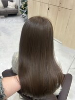 アイズ 横浜(IS) 【RIKA指名】オリーブグレージュ/ブリーチなしダブルカラー