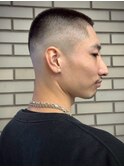 坊主フェード