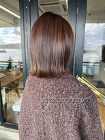 フィルム(FiLMs) 透明感ナチュラルブラウン/ミディアム/艶髪