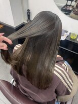 アオ(AO。)&nbsp;縮毛矯正/美髪矯正/オリーブベージュ/オリーブグレージュ