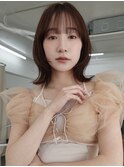 レイヤーボブレイヤーカットフェイスレイヤー