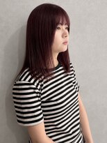 サーカス 町田(circus)&nbsp;ブリーチなしダブルカラーでできるワインレッド