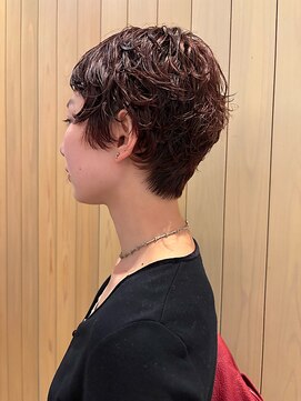 ブクレット(Bouclettes) ショート/デザインパーマ/顔まわりカット