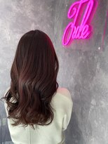 トゥーレアクア(Tule AQUA)&nbsp;ダブルカラーコテ巻き仕上げ