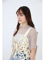 ロアーヘアーリム(RAWR hair RIM)&nbsp;【RAWR】束間シースルー×ゆるウェーブで作る韓国モテヘア