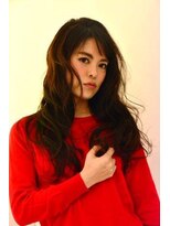 ヘアーデザイン ミヤビ 広尾(HAIR DESIGN MIYABI)&nbsp;【井川遥さん風】こなれ感が出る無造作エアウェーブ☆Ｆ