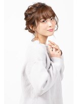 アース 千葉店(HAIR&MAKE EARTH)&nbsp;大人なお団子アレンジ【EARTH千葉店】
